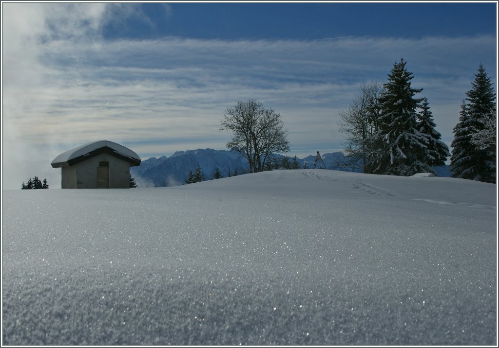 Entspannende Ruhe auf dem Les Pleiades...
19. Dezember 2012