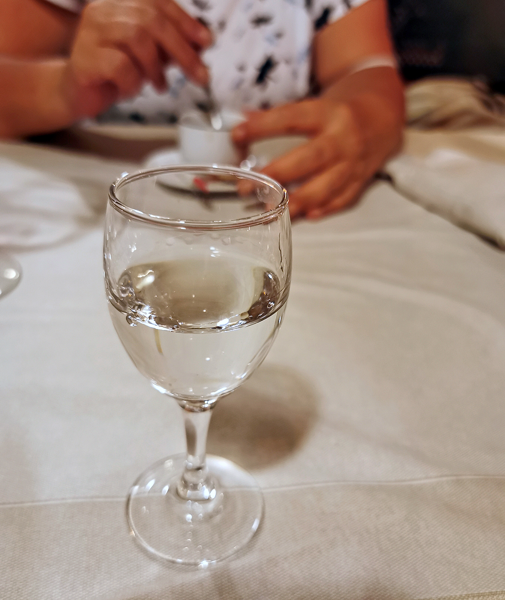 Unser Menü am 07.09.2021 in einem Ristorante in Domodossola....
Oder zum Abschluss ein Grappa