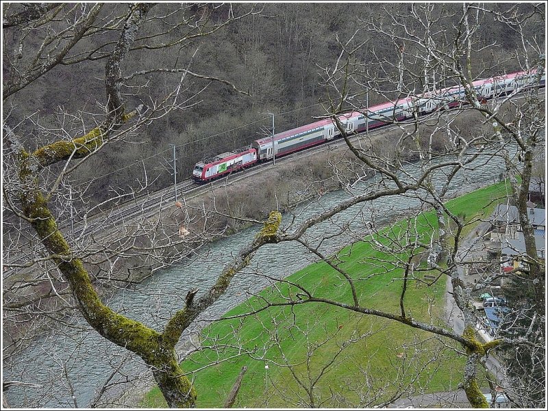 Mein Versuch eines Kunstfotos vom Aussichtspunkt  Ierwescht Fuusslee . 29.03.09 (Jeanny)