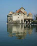 Eine klassische Aufnahme des Ch�teau de Chillon  (16.04.2010)