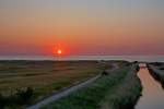   Sonnenuntergang an der Ostsee.....